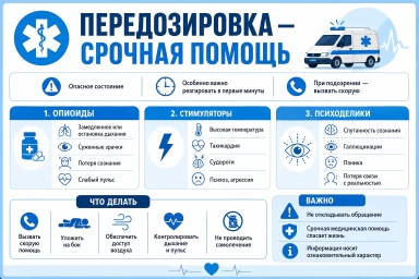 Помощь при передозировке в Рязани