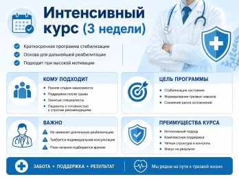 Реабилитация за 21 день в Рязани